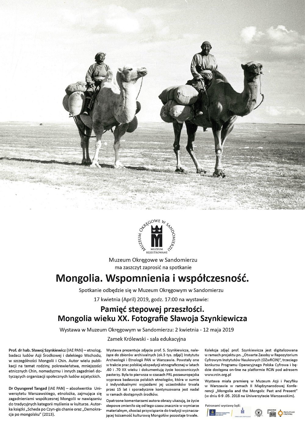Spotkanie „Mongolia. Wspomnienia i współczesność.”