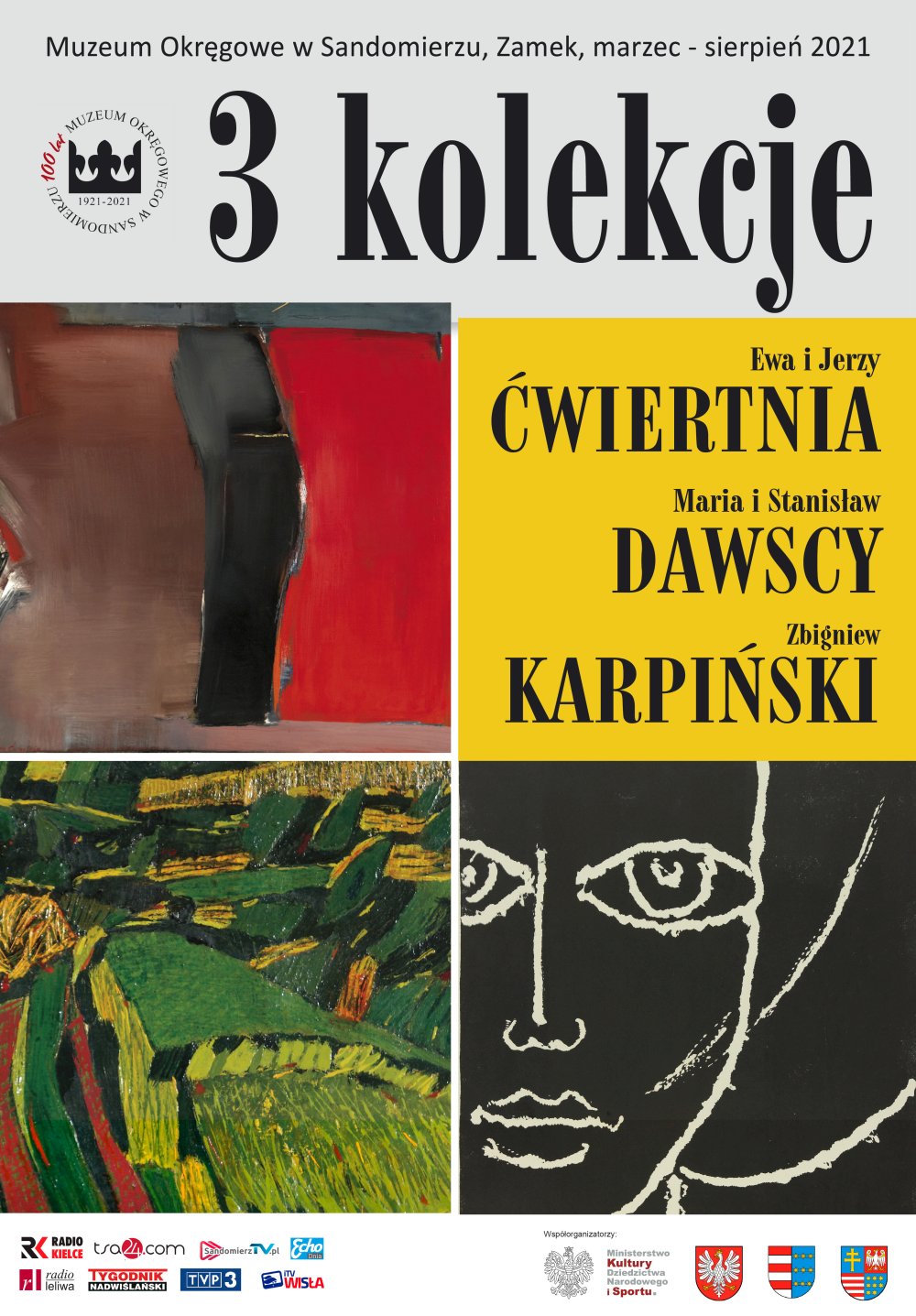 TRZY KOLEKCJE. Maria i Stanisław Dawscy – Ewa i Jerzy Ćwiertnia – Zbigniew Karpiński