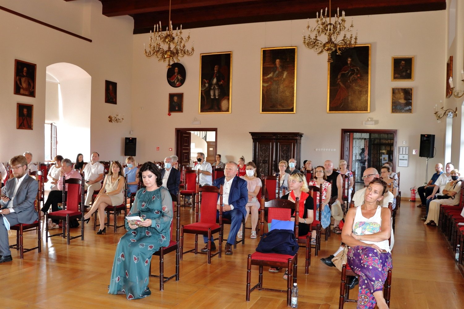 Koncert fortepianowy w Sali Rycerskiej Zamku Królewskiego w Sandomierzu
