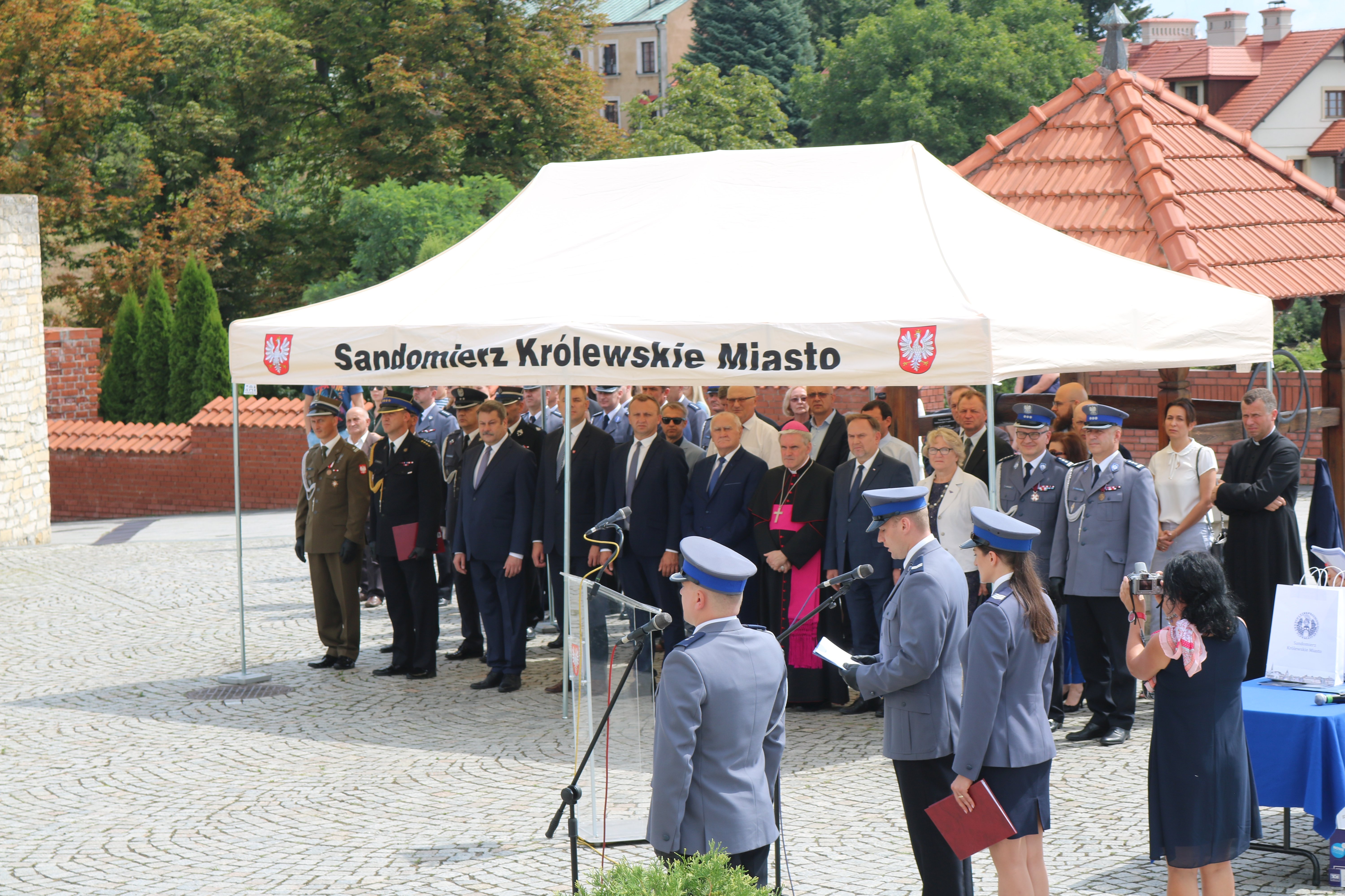 Obchody 100-lecia Polskiej Policji w Sandomierzu