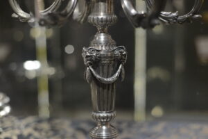 Wystawa "Srebro i sól. Solniczki z Muzeum Żup Krakowskich Wieliczka". Fot. Grzegorz Lipiec/MZS