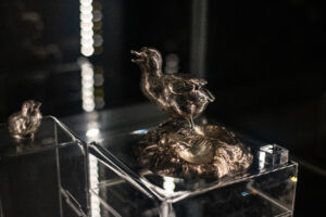 Wystawa "Srebro i sól. Solniczki z Muzeum Żup Krakowskich Wieliczka". Fot. Grzegorz Lipiec/MZS