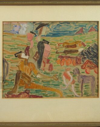 Maria Jarema (1908-1958) – obraz „Wojna”
